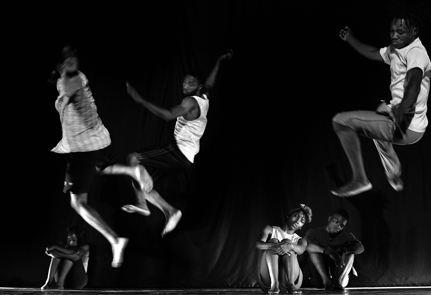 Performance des "Krump Dance Studio" in Abuja, Nigeria. © Tobias Strahl