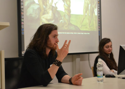 VII International Congress of Art History Students (ICAH), Faculty of Philosophy, University of Zagreb, 14.-16. November 2018. © Viktorija Varga, Dunja Vincetić, Silvija Zaplatić, Daria Granić, George.