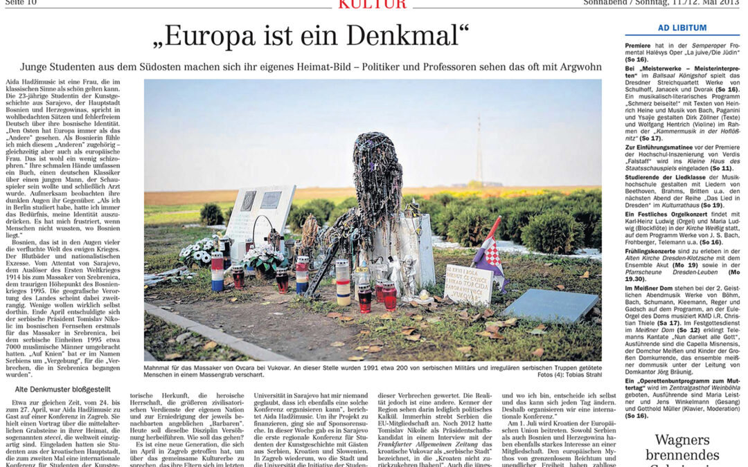 “Europa ist ein Denkmal”